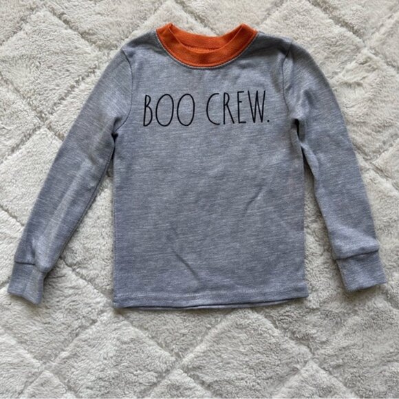 Rae Dunn | Toddler Halloween "Boo Crew" 2 Piece Pumpkin Pj Set | Size 18 Months - Picture 3 of 7